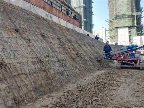 新县建筑边坡支护